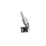 MagnaFlow 24333 hm grade direct-fit catalytic converter, opposite side view of the turntable spin