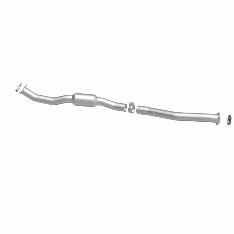 MagnaFlow 52726 oem grade direct-fit catalytic converter, side view of the turntable spin