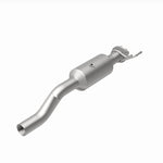 MagnaFlow 280440 oem grade direct-fit catalytic converter, rear view of the turntable spin