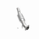MagnaFlow 51084 oem grade direct-fit catalytic converter, opposite side view of the turntable spin