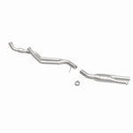 MagnaFlow 23817 epa direct-fit catalytic converter, side view of the turntable spin