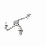 MagnaFlow 23868 epa direct-fit catalytic converter, opposite front three-quarter view of the turntable spin