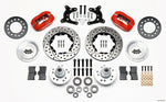 Wilwood Forged Dynalite Front Kit 11.00in Drilled Red 62-72 CDP A Body - 9in Drum