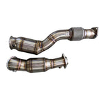 ACTIVE AUTOWERKE S58 DOWNPIPES W GESI CAT | BMW G80 M3 G82 M4