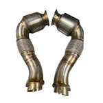 ACTIVE AUTOWERKE CATTED DOWNPIPES | BMW X5 M X6 M 550I 650I