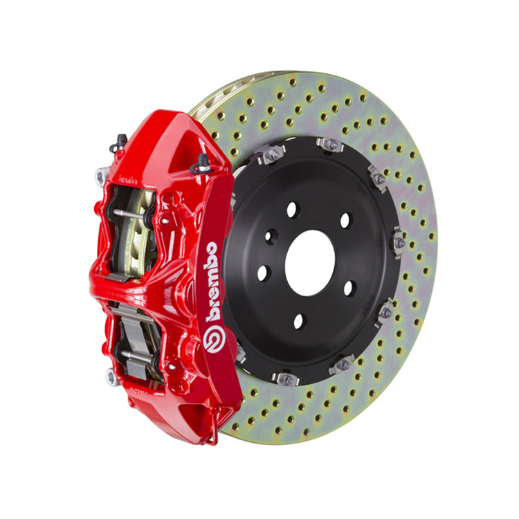 Brembo GT 380x34mm 6 Piston Front Big Brake Kit for Audi RS4 B7 2006-2008