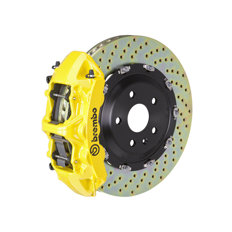 Brembo GT 380x34mm 6 Piston Front Big Brake Kit for Audi RS4 B7 2006-2008