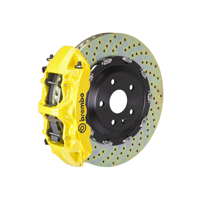 Brembo GT 380x34mm 6 Piston Front Big Brake Kit for Audi A4 B8 2009-2016