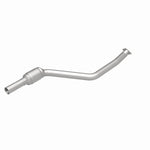 MagnaFlow 24511 hm grade direct-fit catalytic converter, rear view of the turntable spin