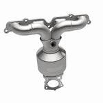 MagnaFlow 24998 hm grade manifold converter, opposite side view of the turntable spin
