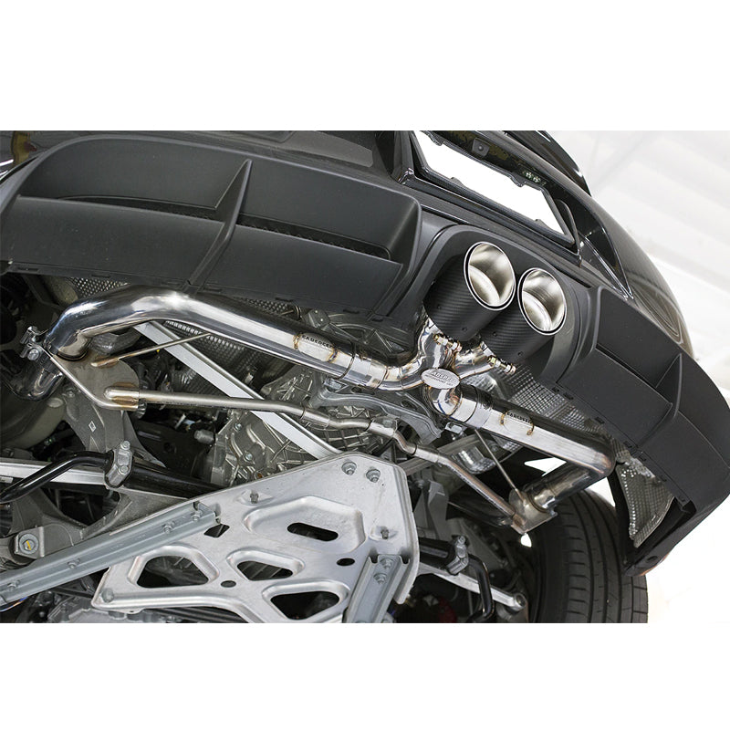 Fabspeed Competition Conversion Kit Valvetronic Exhaust for Porsche 981 Cayman GT4 2015-2016