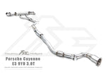 FI Exhaust Ultra High Flow Catless Downpipe For Porsche 9Y0 Cayenne 3.0T 2018-2019
