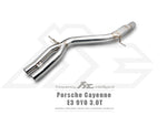 FI Exhaust Ultra High Flow Catless Downpipe For Porsche 9Y0 Cayenne 3.0T 2018-2019