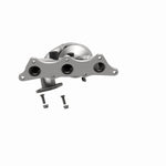 MagnaFlow 49349 oem grade manifold converter, opposite side view of the turntable spin