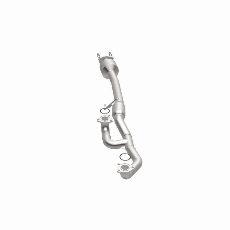 MagnaFlow 52756 oem grade direct-fit catalytic converter, opposite side view of the turntable spin