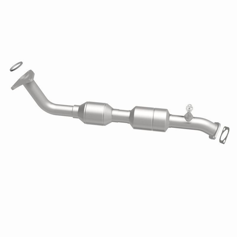 MagnaFlow 49422 oem grade direct-fit catalytic converter, side view of the turntable spin