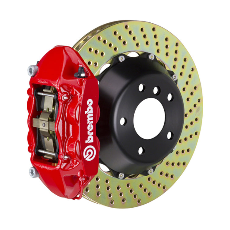 Brembo GT 345x28mm 4 Piston Rear Big Brake Kit for Porsche 981.1 Boxster GTS(PCCB Equipped) 2015-2016