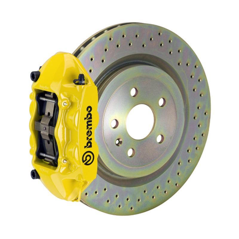 Brembo GT 365x28mm 4 Piston Rear Big Brake Kit for Chevrolet Camaro V6 2010-2015