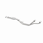MagnaFlow 23559 epa direct-fit catalytic converter, opposite rear three-quarter view of the turntable spin
