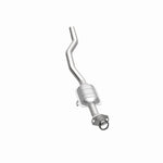 MagnaFlow 23252 epa direct-fit catalytic converter, opposite side view of the turntable spin