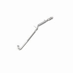 MagnaFlow 52336 oem grade direct-fit catalytic converter, rear view of the turntable spin