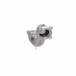 MagnaFlow 551573 carb direct-fit catalytic converter, opposite side view of the turntable spin
