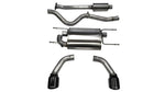 Corsa 2012-2025 Scion FRS / Subaru BRZ Black Tip Sport Cat-Back Exhaust