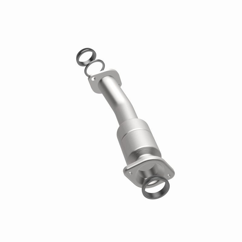 MagnaFlow 52549 oem grade direct-fit catalytic converter, opposite side view of the turntable spin