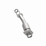 MagnaFlow 52549 oem grade direct-fit catalytic converter, opposite side view of the turntable spin