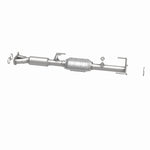 MagnaFlow 23897 hm grade direct-fit catalytic converter, side view of the turntable spin