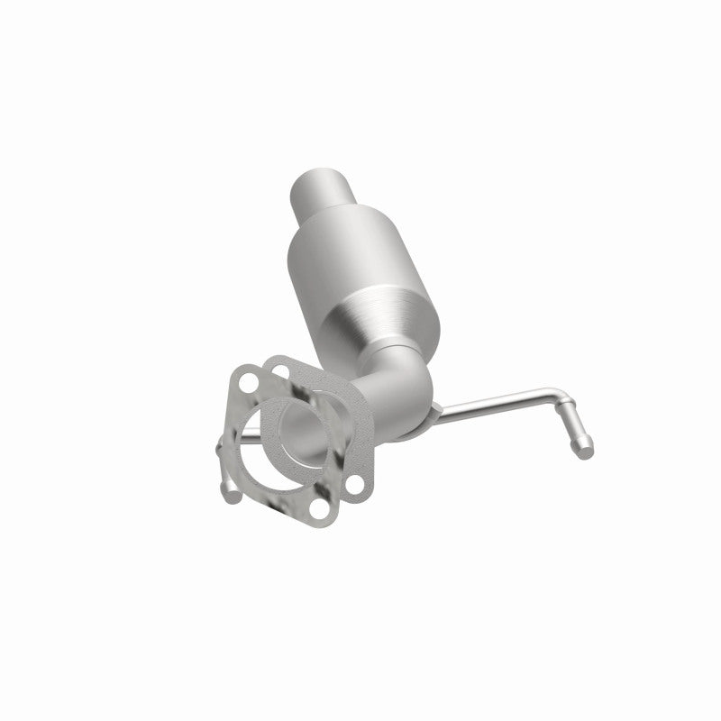 MagnaFlow 52966 oem grade direct-fit catalytic converter, opposite side view of the turntable spin
