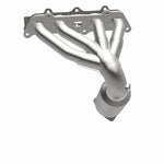 MagnaFlow 452016 carb manifold converter, opposite side view of the turntable spin