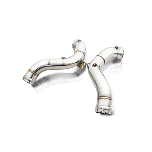 FI Exhaust Catless Downpipe For Mercedes-Benz AMG GTR 2015-2021