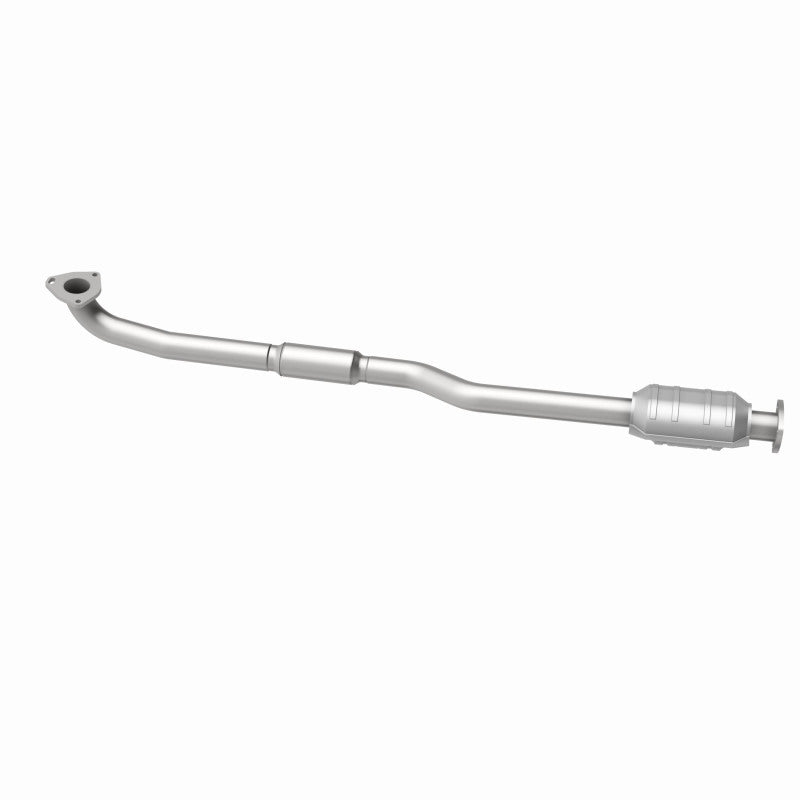 MagnaFlow 51619 oem grade direct-fit catalytic converter, side view of the turntable spin