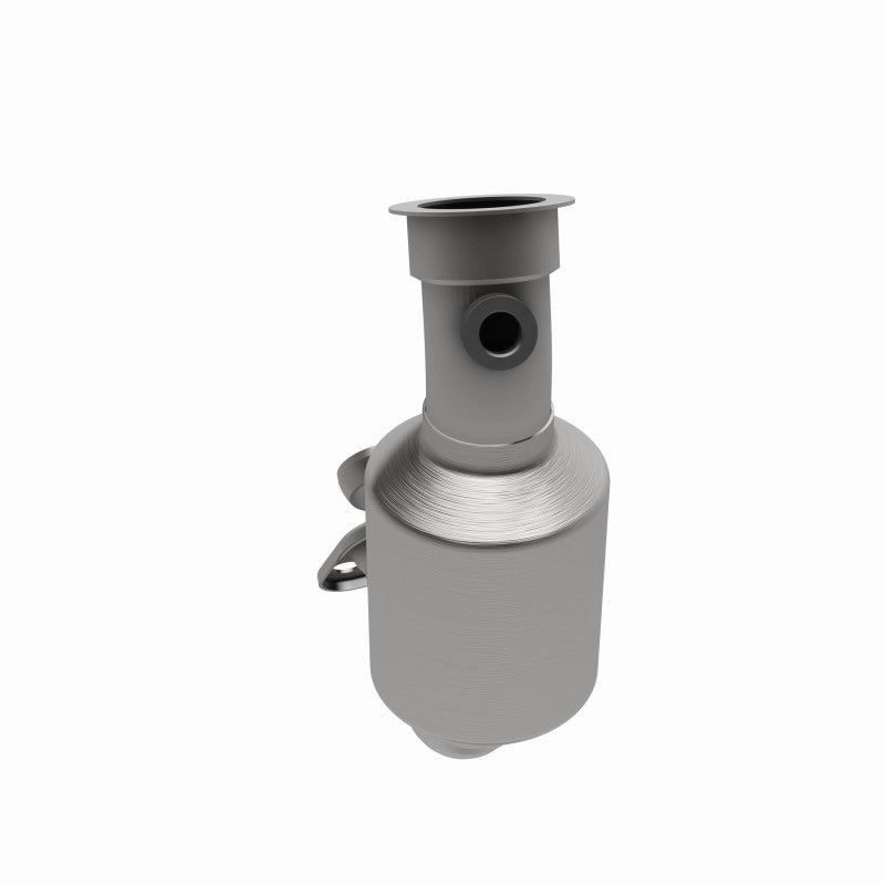 MagnaFlow 93238 hm grade direct-fit catalytic converter, opposite side view of the turntable spin