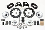 Wilwood Forged Dynalite Front Drag Kit Drilled Rotor 62-72 CDP B & E Body-Drum