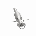MagnaFlow 5571196 carb direct-fit catalytic converter, opposite side view of the turntable spin