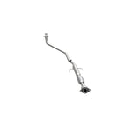MagnaFlow 551496 carb direct-fit catalytic converter, opposite side view of the turntable spin