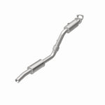 MagnaFlow 24356 hm grade direct-fit catalytic converter, rear view of the turntable spin