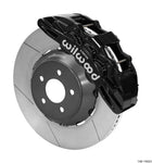 Wilwood 15-23 Ford Mustang SX6R Front Brake Kit 15in Lug Drive Rotor Slotted Black w/ Lines