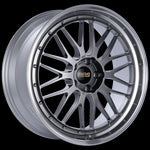 BBS LM 21x9 5x120 ET32 Diamond Black Center Diamond Cut Lip Wheel -82mm PFS/Clip Required