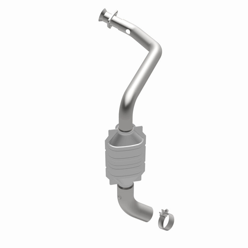 MagnaFlow 93615 hm grade direct-fit catalytic converter, opposite side view of the turntable spin