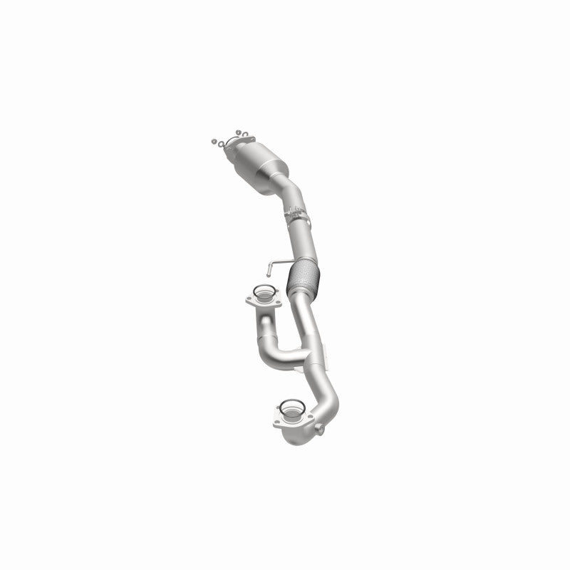 MagnaFlow 280126 oem grade direct-fit catalytic converter, opposite side view of the turntable spin