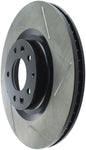 StopTech Power Slot 2003+ Mazda RX8 Slotted Left Front Rotor - SPORT SUSPENSION ONLY