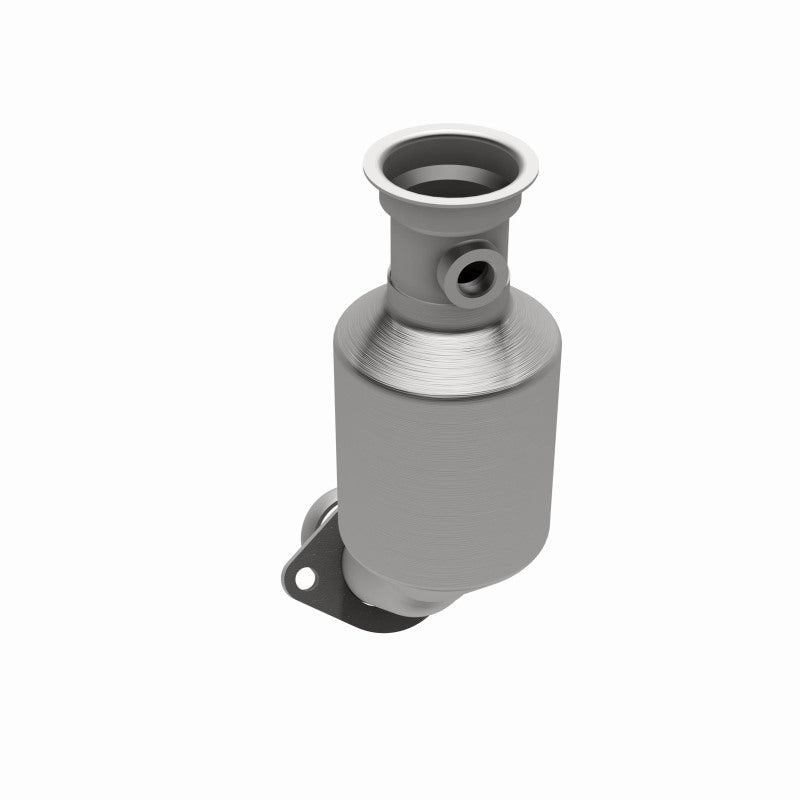 MagnaFlow 93237 hm grade direct-fit catalytic converter, opposite side view of the turntable spin