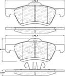 StopTech Street Select Brake Pads