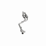 MagnaFlow 23573 epa direct-fit catalytic converter, opposite side view of the turntable spin
