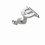 MagnaFlow 50288 hm grade manifold converter, opposite rear three-quarter view of the turntable spin