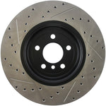 StopTech 2011-2013 BMW 535i / 2012-2016 BMW 640i Slotted & Drilled Front Left Brake Rotor