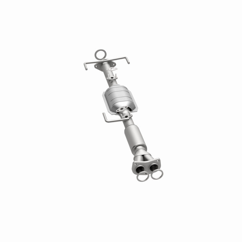 MagnaFlow 23897 hm grade direct-fit catalytic converter, opposite side view of the turntable spin